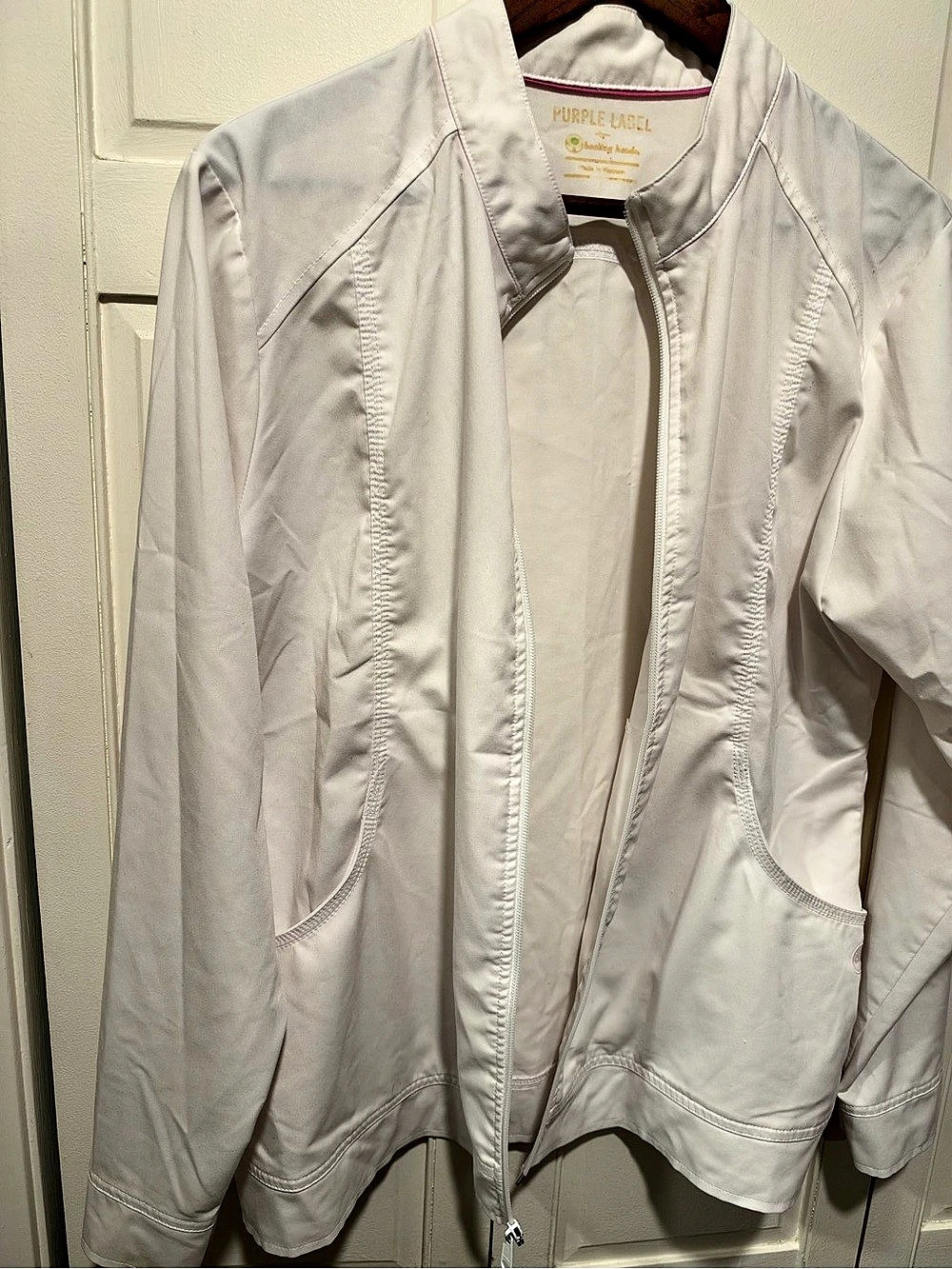 Purple Label White Utility Jacket